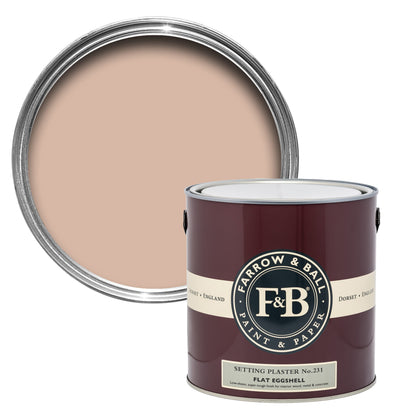 Farrow & Ball 2.5L Flat Eggshell Setting Plaster No.231