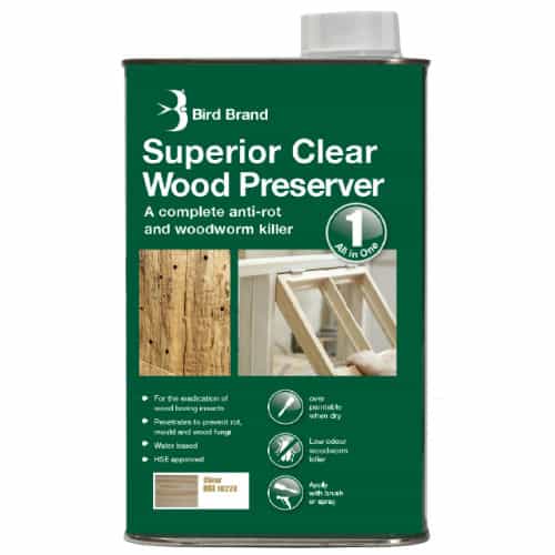 Bird Brand Superior Clear Wood Preserver (Clear)