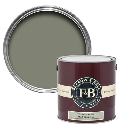 Farrow & Ball 2.5L Flat Eggshell Treron No.292