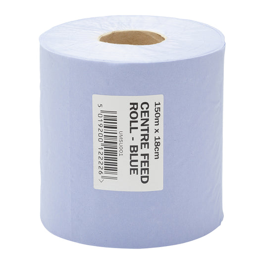 Prodec Centre Feed Roll - Blue  150m x 18cm