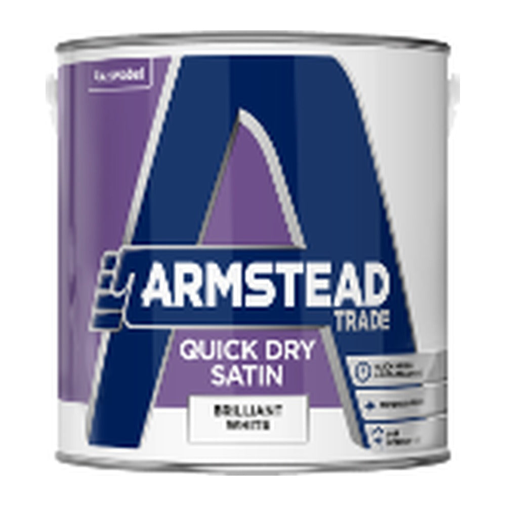 Armstead Trade Quick Dry Satin - Brilliant White