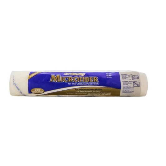 Arroworthy 14" Microfibre Roller Sleeve, 3/8" Nap (Short Pile)