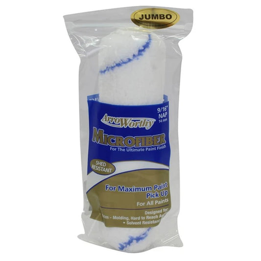 Arroworthy JUMBO Mini Microfibre Roller Sleeve 6.5", 9/16" Nap (Long Pile)