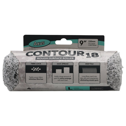 Axus Contour 18 Rough Surface Roller Sleeve 9"