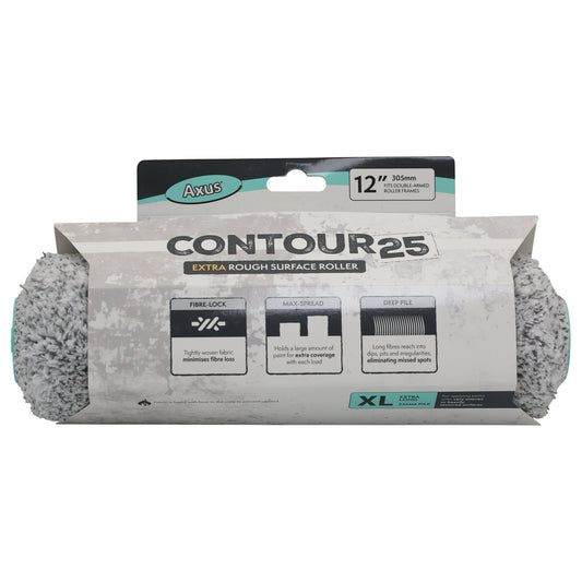 Axus Contour 25 Extra Rough Surface Roller Sleeve 12"