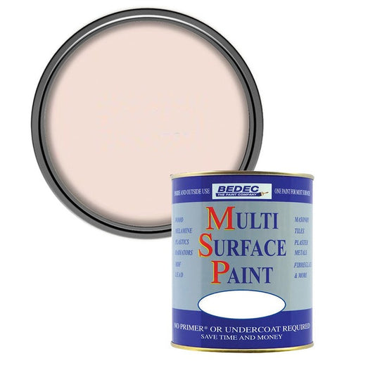 Bedec Multi Surface Soft Gloss Paint, Blush