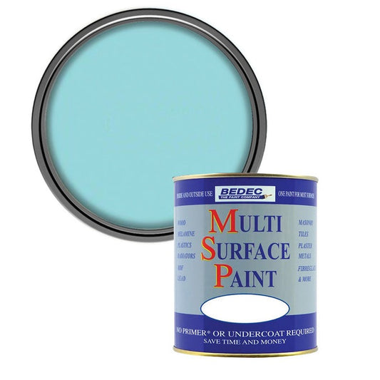 Bedec Multi Surface Soft Gloss Paint, Lagoon
