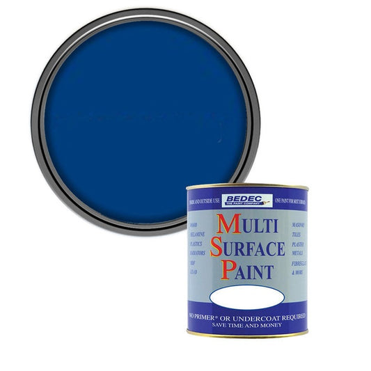 Bedec Multi Surface Soft Gloss Paint, Oxford Blue