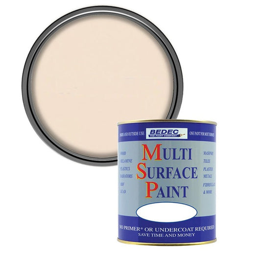 Bedec Multi Surface Soft Gloss Paint, Parchment