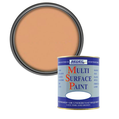 Bedec Multi Surface Soft Gloss Paint, Soft Clay