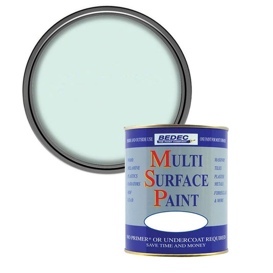 Bedec Multi Surface Soft Gloss Paint, Soft Mint