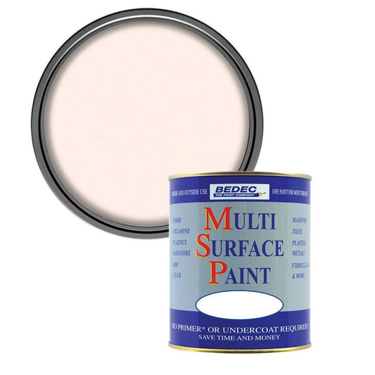 Bedec Multi Surface Soft Gloss Paint, Soft Pink