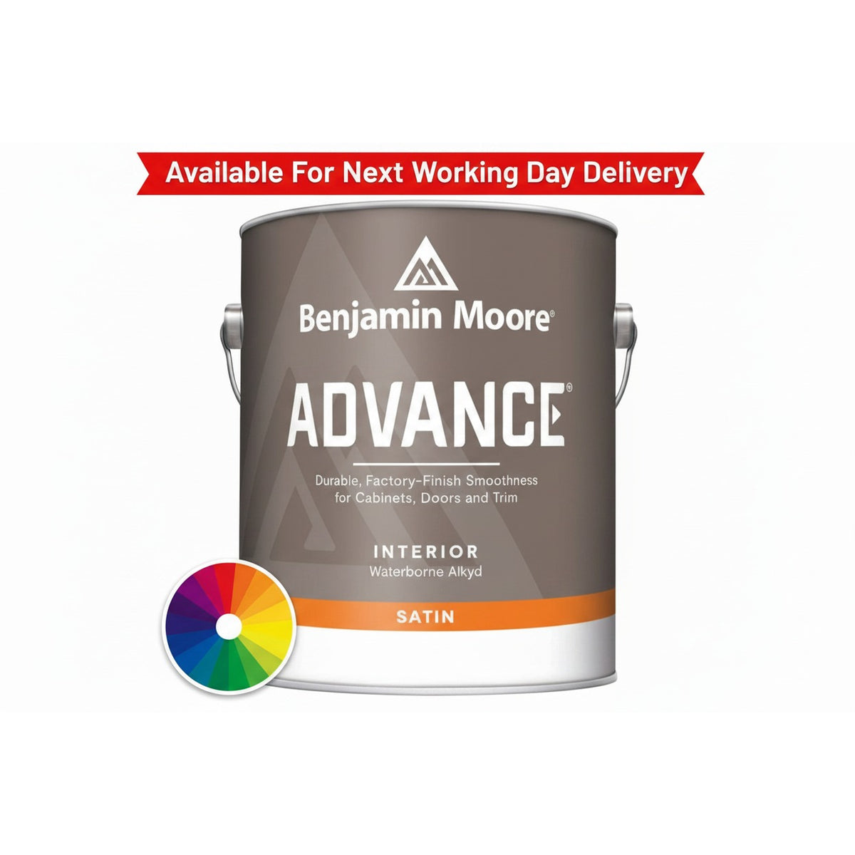 Benjamin Moore Advance Satin Waterborne Alkyd Enamel