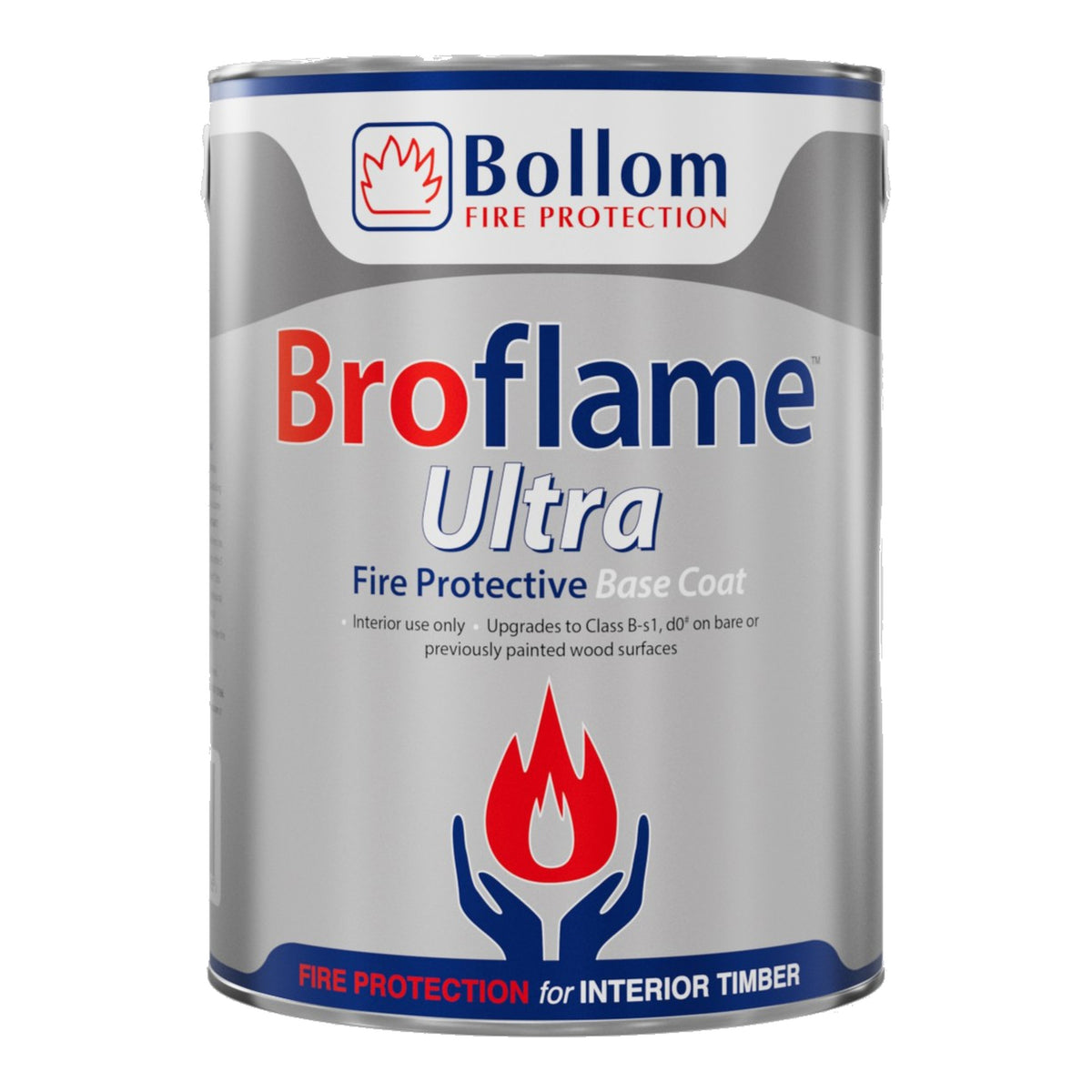 Bollom Broflame Ultra Basecoat - White - 5 Litre