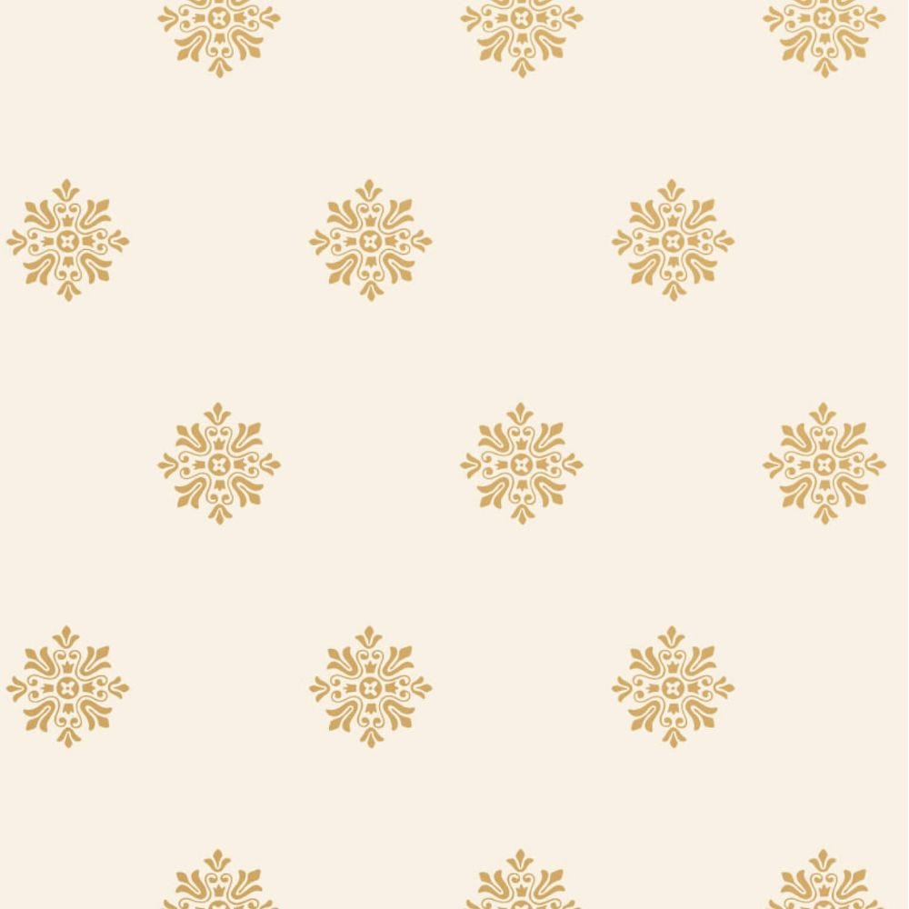 Farrow & Ball Brockhampton Star wallpaper 506 swatch