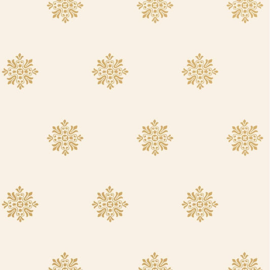 Farrow & Ball Brockhampton Star wallpaper 506 swatch