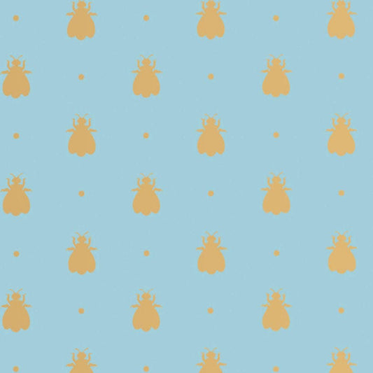 Farrow & Ball Bumble Bee wallpaper 555 swatch