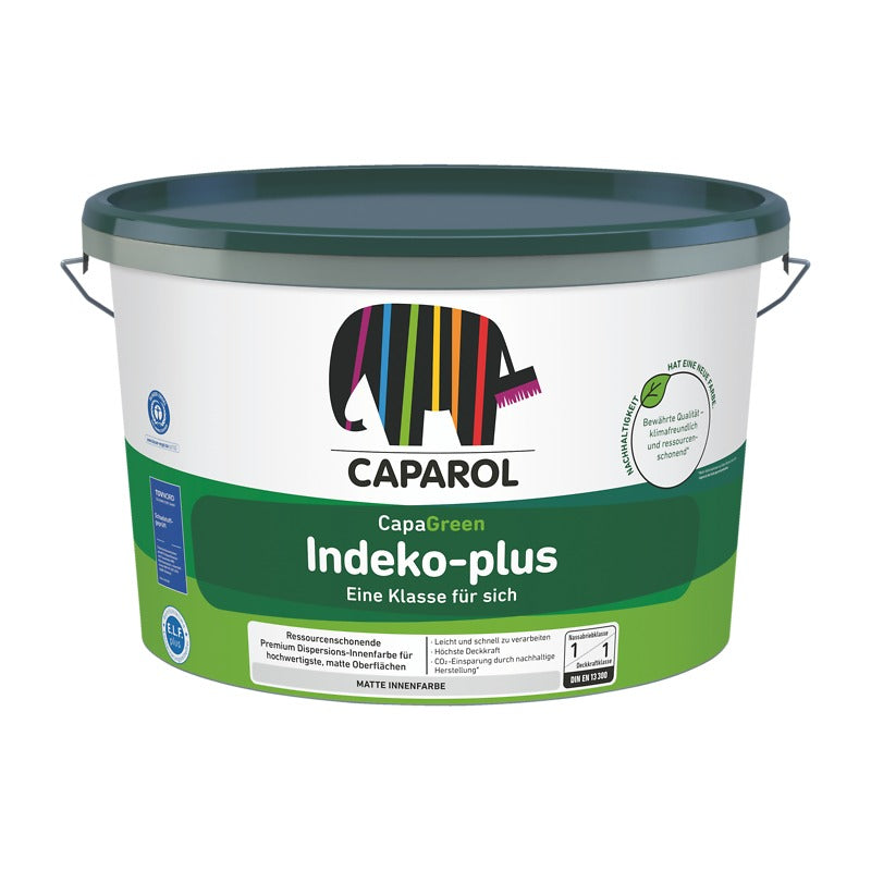 Caparol Indeko Plus 2.5% Sheen Super Flat Scrubbable Matt, Tinted Colours