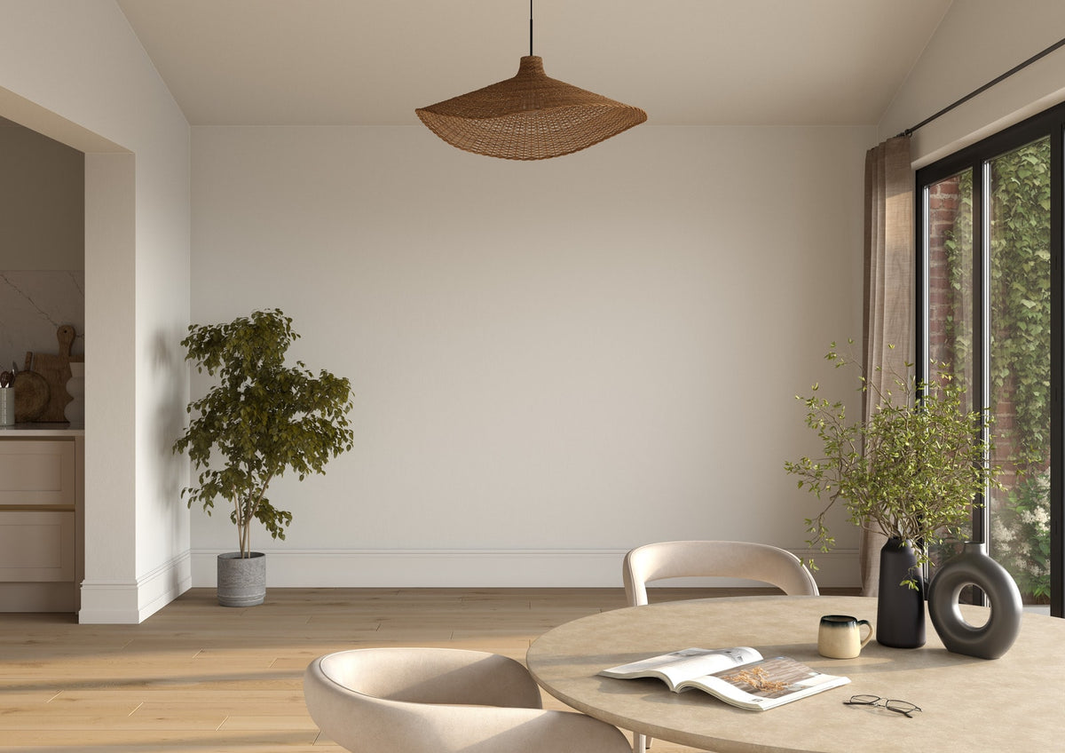 Dulux Heritage China White on the walls of a room setting