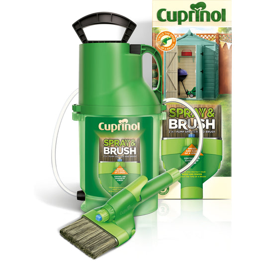 Cuprinol Spray & Brush 2 In 1 Pump Sprayer