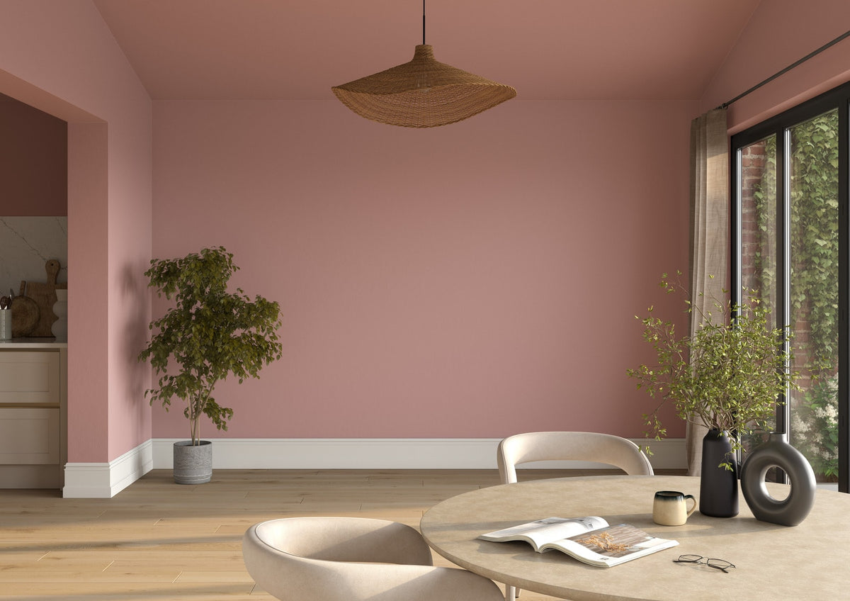 Dulux Heritage DH Blossom on the walls of a room setting