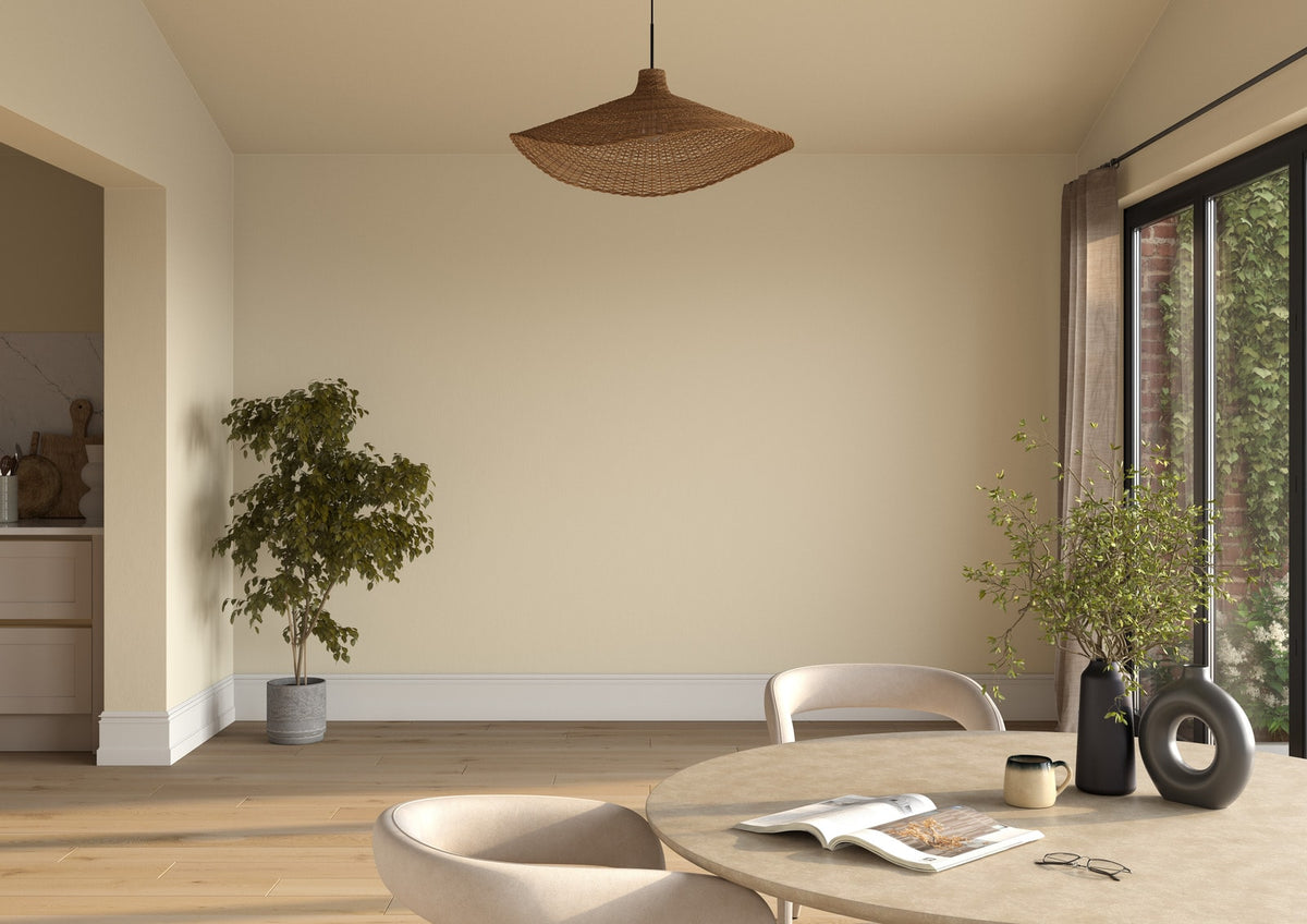 Dulux Heritage DH White on the walls of a room setting
