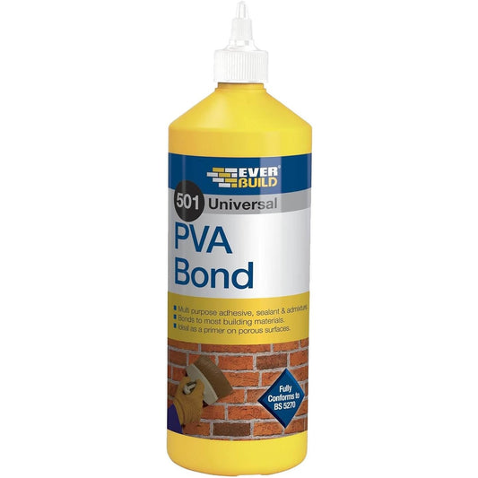 Everbuild 501 Universal, PVA, Long Bonding Time (over 12 Hours) 500ml