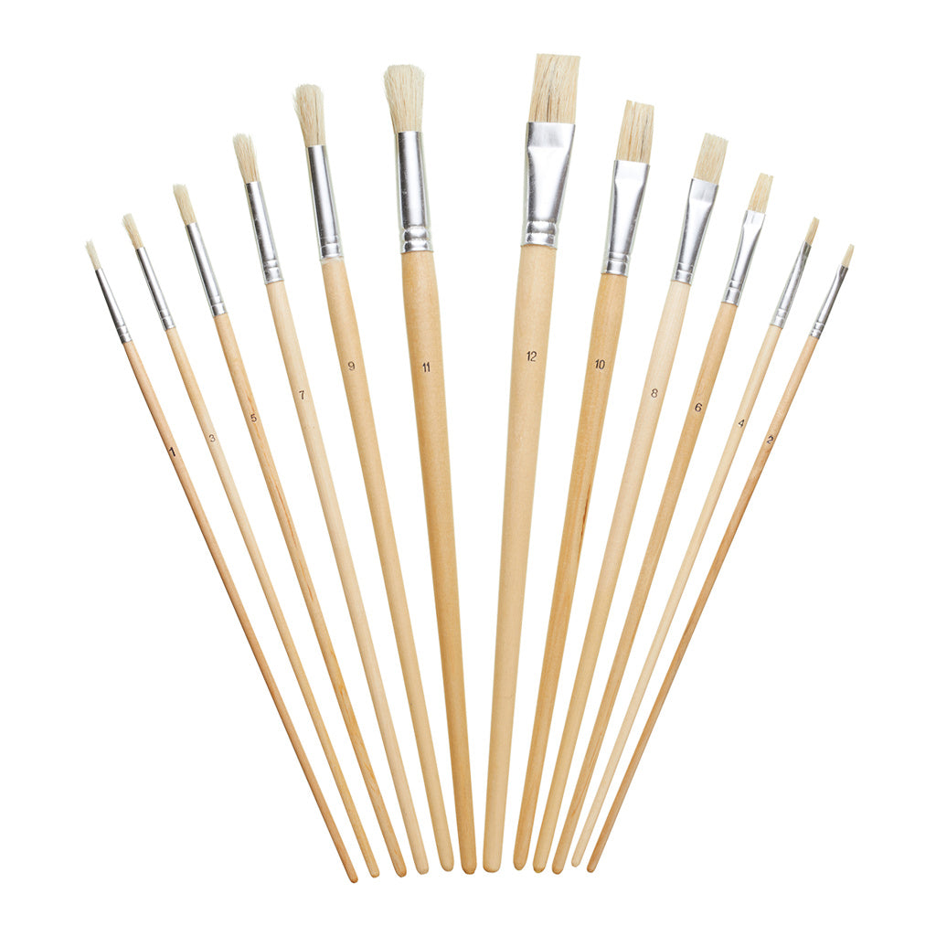 Rodo Artist Fitch Brush Set 12 Pack