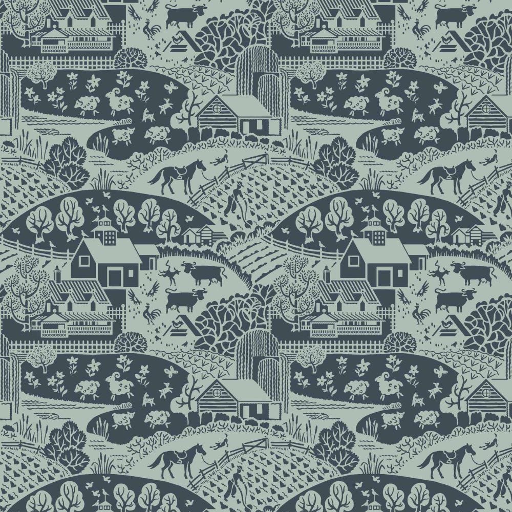 Farrow & Ball Gable wallpaper 5405 swatch