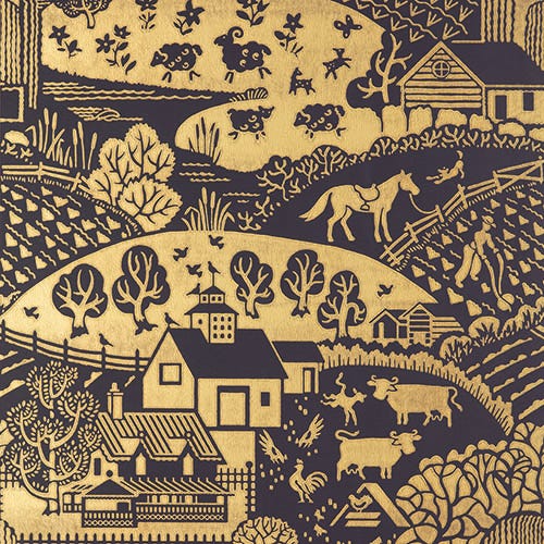 Farrow & Ball Gable wallpaper 5409 swatch