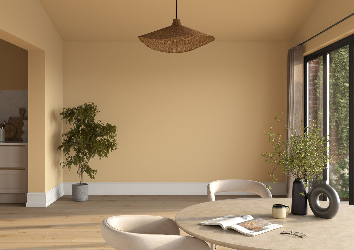 Dulux Heritage Golden Ivory on the walls of a room setting