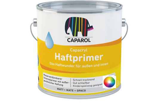 Caparol Haftprimer High Opacity Adhesion Primer Tinted Colour 750ml/2.5 Litre