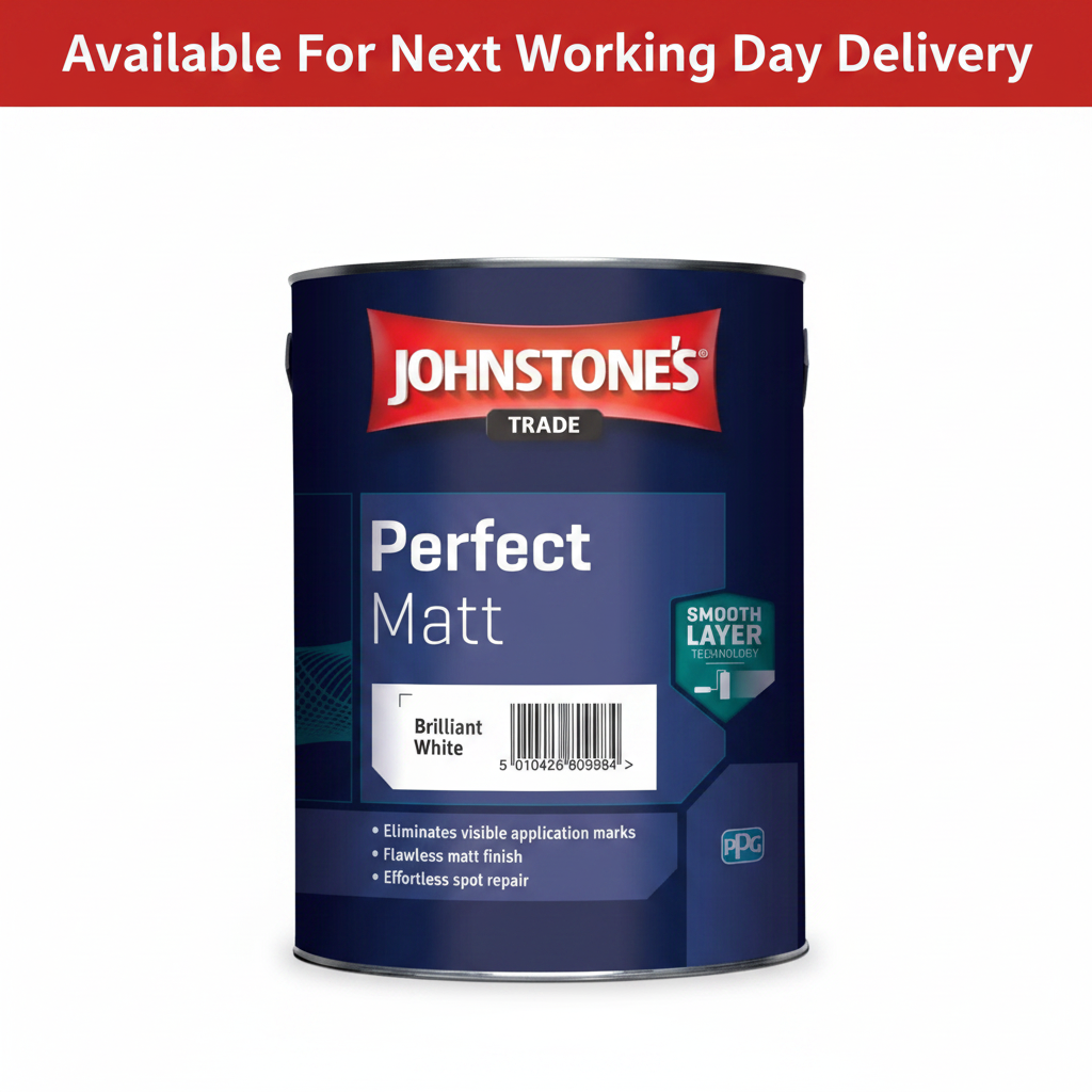 Johnstones Trade Perfect Matt Brilliant White 5L