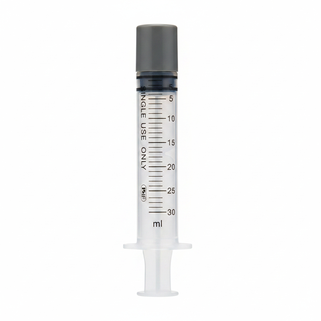 Axus Decor Bubble Out Wallpaper Syringe Tool 30ml with precision needle - white background