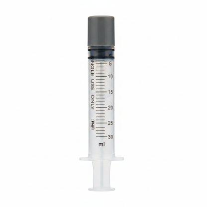 Axus Decor Bubble Out Wallpaper Syringe Tool 30ml with precision needle - white background