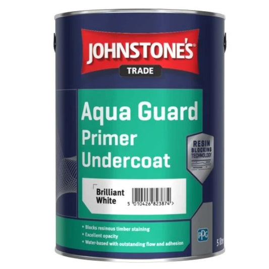 Johnstones Trade Aqua Guard Primer Undercoat Brilliant White