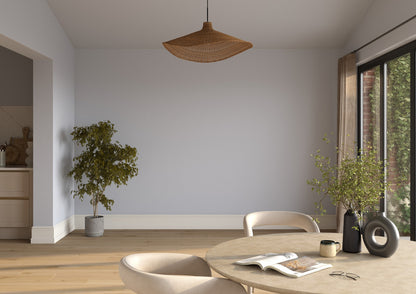 Dulux Heritage Lavender Grey on the walls of a room setting