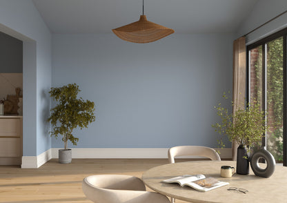Dulux Heritage Light Cobalt on the walls of a room setting