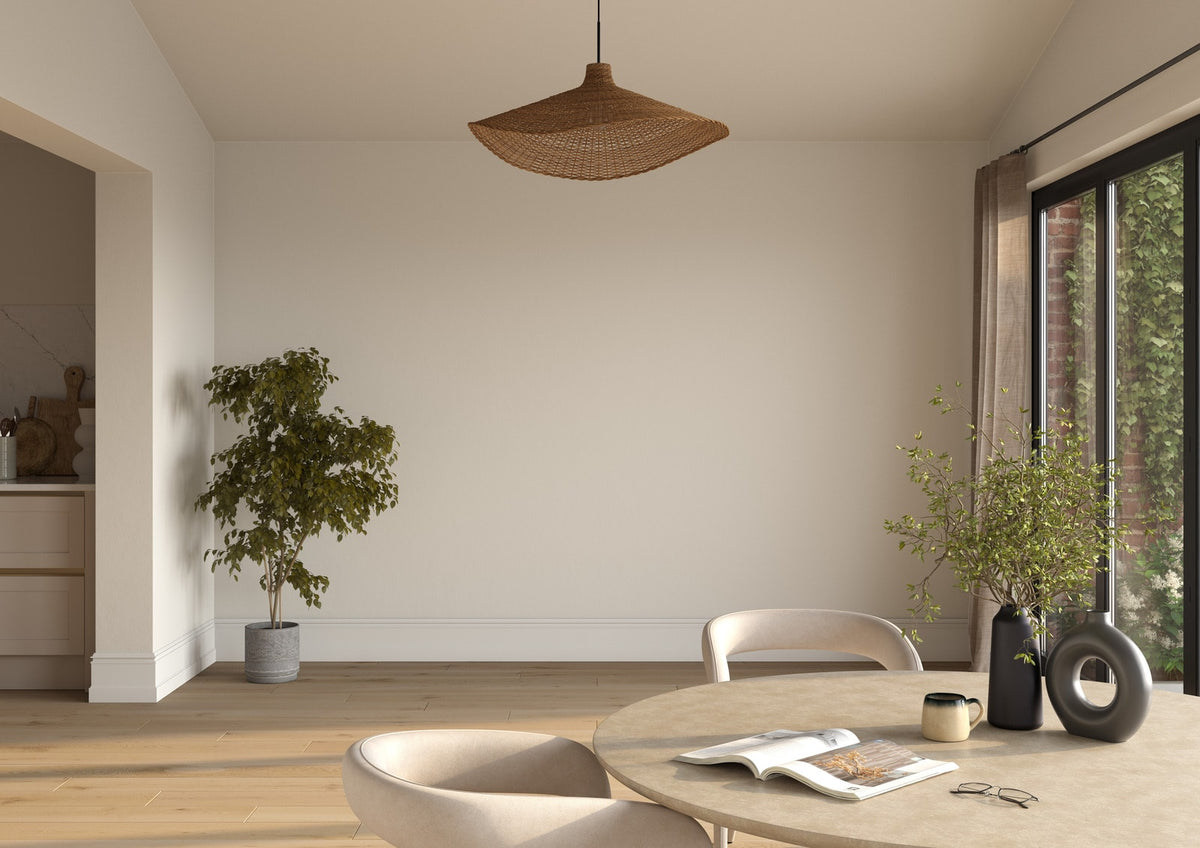Dulux Heritage Linnet White on the walls of a room setting