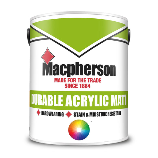Macpherson Durable Matt, Tinted Colours