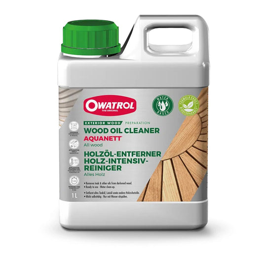 Owatrol Aquanett Solvent Free Wood Oil Remover