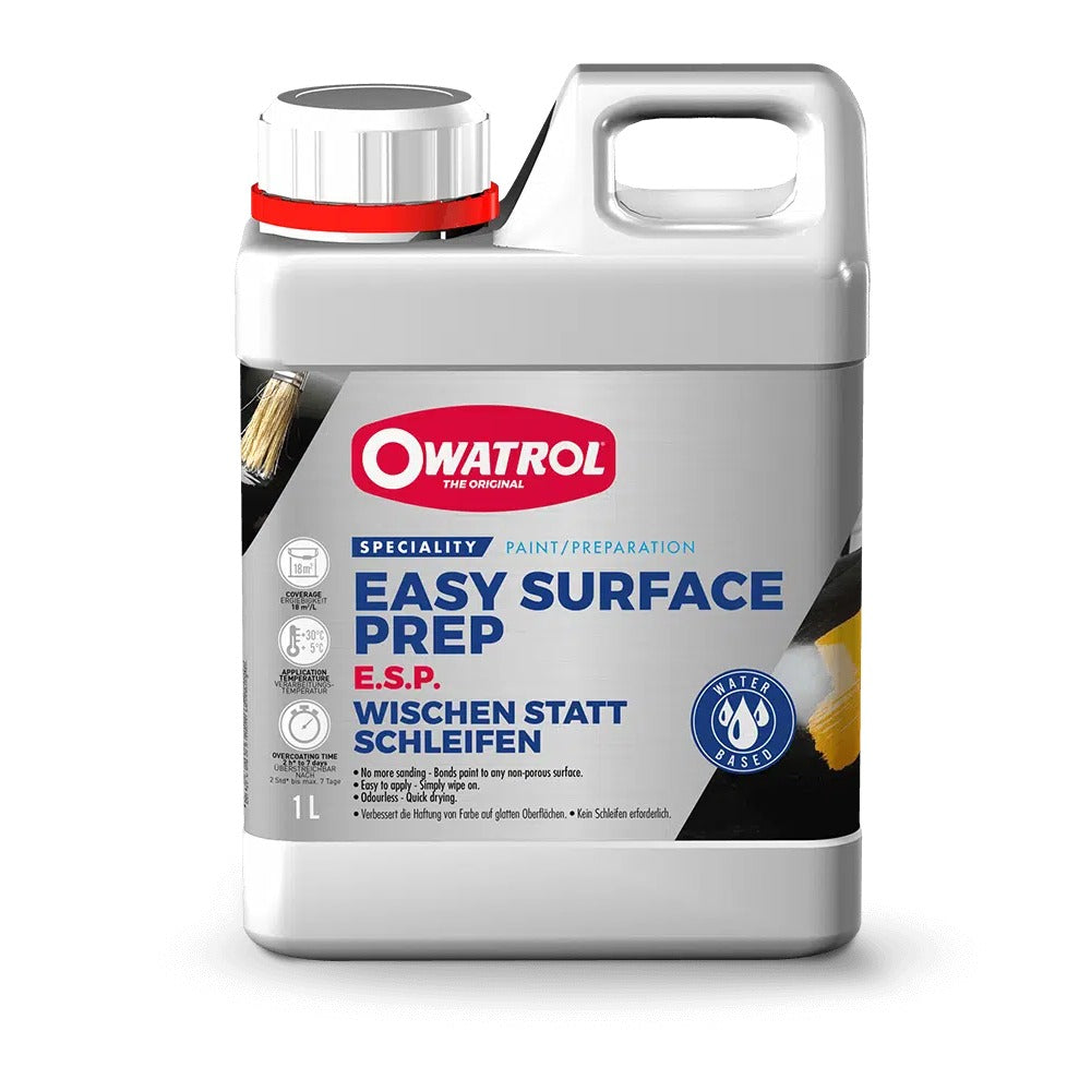 Owatrol ESP Easy Surface Prep Bonds Paint and Varnish, 1 Litre