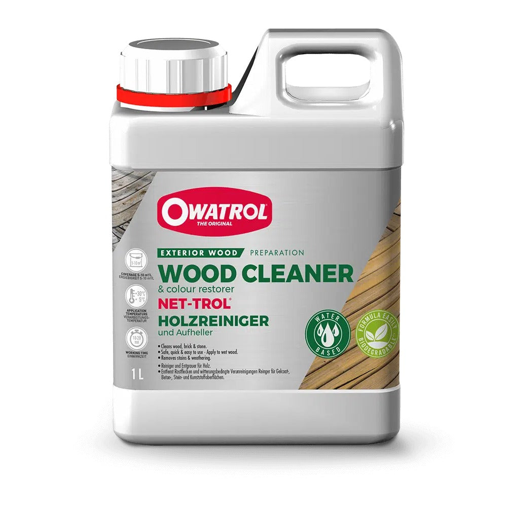 Owatrol Net-Trol Wood Cleaner and Colour Restorer