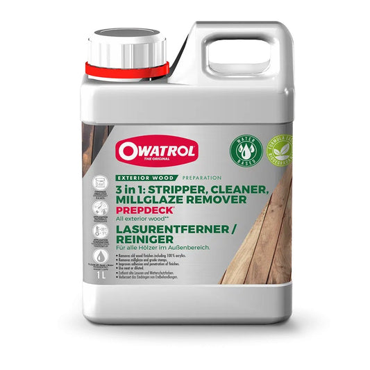 Owatrol Prepdeck High Grade Stripper for Exterior Wood