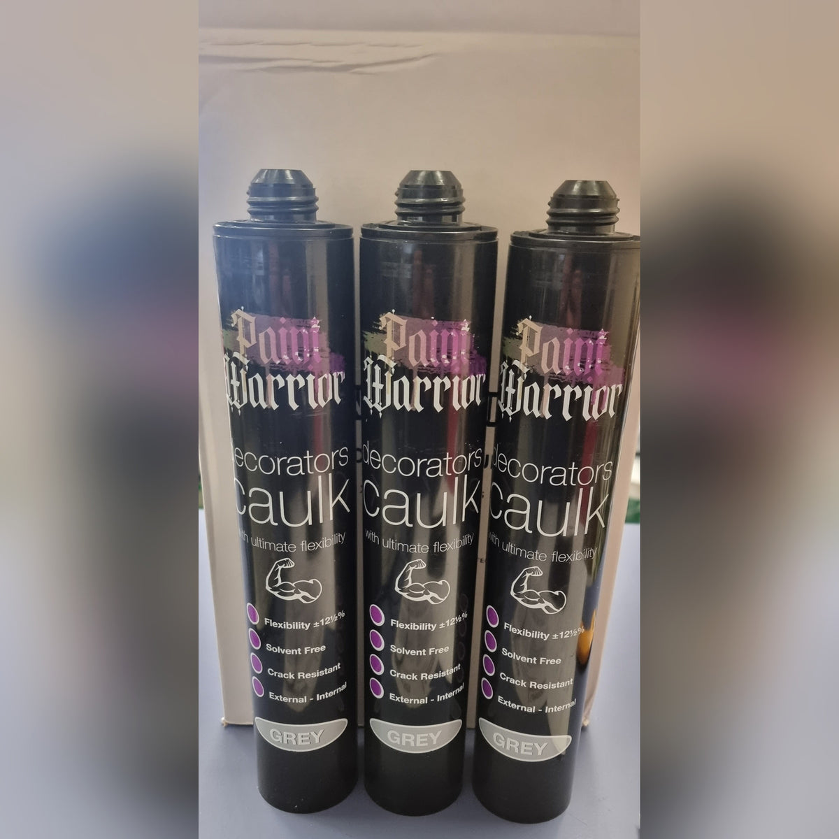 Paint Warrior Decorators Flexible Caulk Grey 380ml