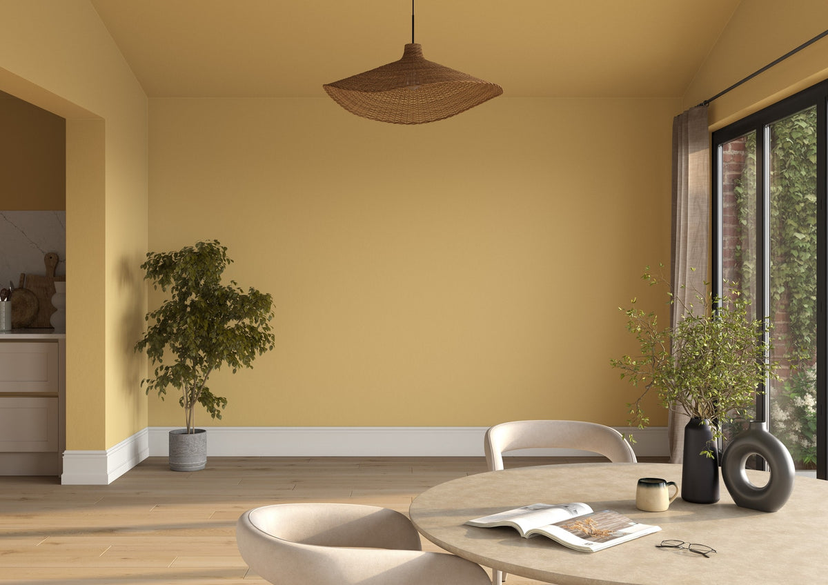 Dulux Heritage Pale Cream on the walls of a room setting