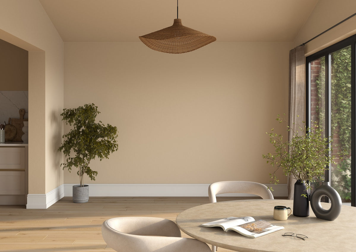Dulux Heritage Pearl Barley on the walls of a room setting