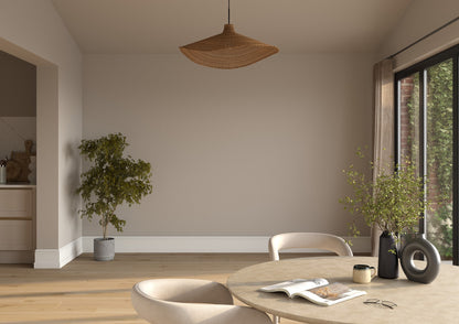 Dulux Heritage Pebble Grey on the walls of a room setting