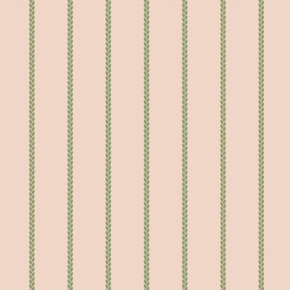 Farrow & Ball Petal Stripe wallpaper 2421 swatch