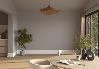 Dulux Heritage Pewter Plate on the walls of a room setting